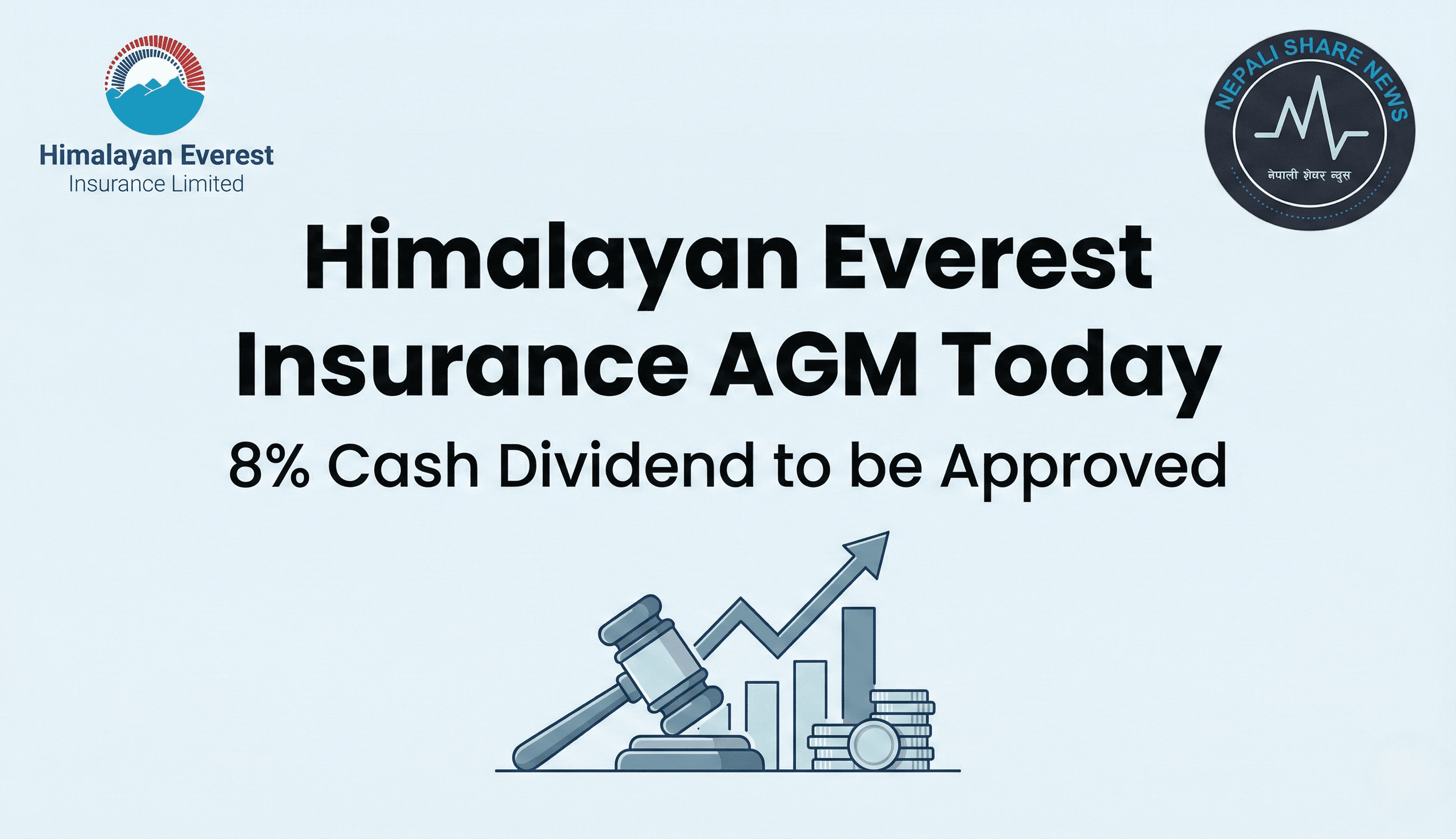 हिमालयन एभरेष्ट इन्स्योरेन्सको साधारणसभा आज: ८ प्रतिशत नगद लाभांश पारित गरिँदै